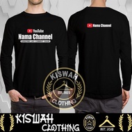 T-shirt Youtube Request Name Channel v2 Long Sleeve Distro Shirt