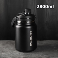 แก้วเก็บอุณหภูมิ กระติกน้ำแสตนเลส 316 ขนาด 2.8Lถึง4L กระติกน้ำ แก้วไหญ่ อย่างดี กระติกน้ำแข็ง เก็บคว