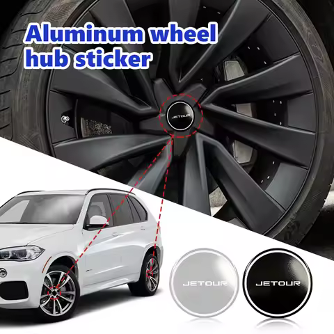 4pcs 56mm Car Wheel Center Hub Caps Tire Rim Covers Auto Accessories For Jetour X70 T1 T2 i-DM X90 X