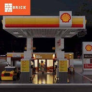 BrICK C66026W C66026 Creator Expert Shell Retail Station Mechanical Master DIY Building Block | 1,30