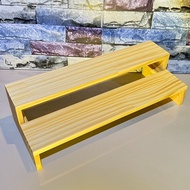 AS10-2*40  ชั้นไม้ 2 ชั้น ที่วางแคคตัส ต้นไม้มงคล ทนแดด ทนฝน วางกลางแจ้งได้ สิ่งของโชว์ ขนาดกว้างxยา