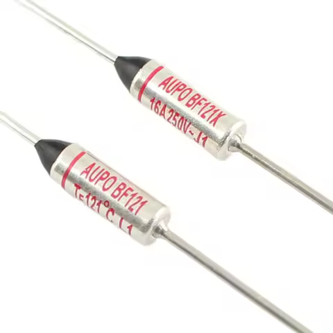 10pcs Thermal Fuse BF 121C 121 Celsius Degree 10A 16A 250V BF121 BF121X Cutoff TF Pellet TCO Tempera