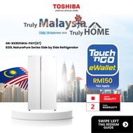 Toshiba GR-RS905WIA-PGY(67) 820L Side-By-Side Door Inverter Refrigerator /Peti Sejuk/ 冰箱