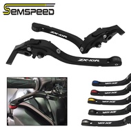 SEMSPEEDรถจักรยานยนต์CNCใหม่ปรับคลัตช์เบรกคันเบรกสำหรับKawasaki ZX10R / RR / KRT/SE ZX-10R 2016 2017
