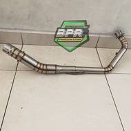 PIPA LEHER FULL CACING KNALPOT RACING VERZA SATRIA FU THUNDER VIXION CB150R SONIC SUPRA GTR CBR GSX