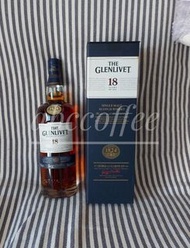 Glenlivet 18 yr single malt whisky 1L  43%alc