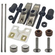 Valve Push Rod Guide Plate Rocker Arm Lifter Tappet Stem Seal Kit For GX340 GX390 188F 5KW 6.5KW Gen