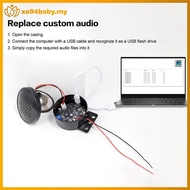 xo94bsby Car Start Voice Custom 4-channel Trigger Voice Speaker Module Sound Alarm Reverse Horn Elec