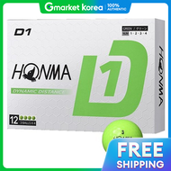 HONMA | ลกกอลฟฮอนมา D1 รนป 2024 จำนวน 12 ลก 1 ดน (1 dozen) แบบกรน วบารร (วบารร)