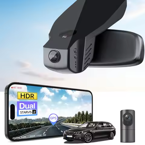 4K Dash Cam STARVIS 2 Sensor For BMW 5 Series Gen6 F07 M5 F10 F11 F18 Car Camera Recorder (Model A/B