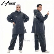 RAINCOAT/JAS HUJAN SETELAN CELANA PRIA WANITA BAHAN PVC 025