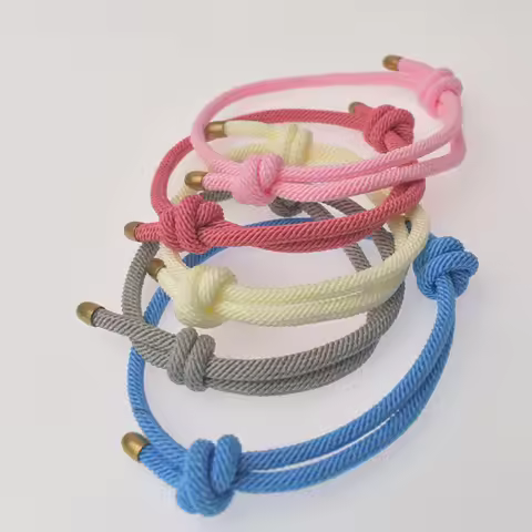 10PCS Adjustable Milan Rope Bracelets Handmade Woven Fashion Couple For Making DIY Braclet Accessori