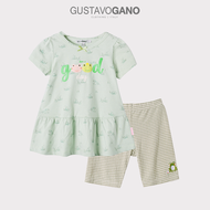 Đồ bộ cotton thun ngắn cho bé gái Gustavo Gano