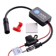12V Auto Car FM AM Radio Stereo Signal Antenna Aerial Signal Amplifier Booster Car Accessories