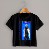 Áo Thun Sans 404 Sans 707 màu đen 100% cotton bé cực thích