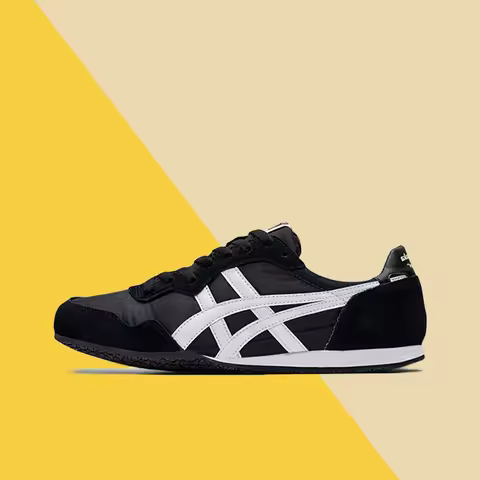 Onitsuka Tiger SERRANO Fashionable, Cushioned, Lightweight, High-Fashion Low-Top Sneakers (Unisex, M