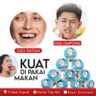 ( BISA COD ) KUAT DI PAKAI NGUYAH MAKANAN Penambal gigi bolong geraham graham Temptooth Bahan Gigi P