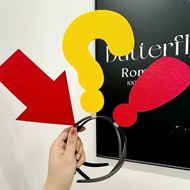 Creative Headband Arrow Question Mark Symbol Headband Concert Photo Artifact Fun Quirky Headband Eye