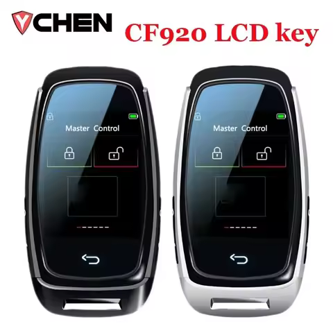 CF920 Modified Universal Car LCD Smart Remote Control Key For All Keyless Start Car LCD Display Scre