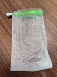 雙層肥皂袋網(起泡網)装肥皂