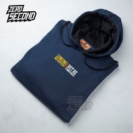 SWEATER HOODIE PREMIUM ZERO.SECOND LONGING NEVER STAY HIJAU BOTOL - HOODIE DISTRO KOREAN STYLE - HO