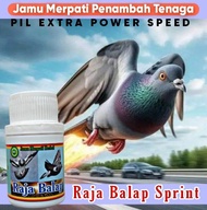 New Produk !! JAMU MERPATI RAJA BALAP isi 100 butir / Doping merpati balap sprint Doping merpati Tin