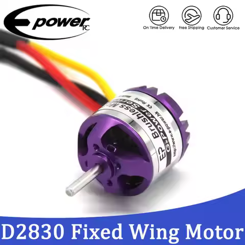 E-POWERRC RC Motor D2830-P 2830 750KV 850KV 1000KV 1300KV Brushless Motors Large torque Helicopter A