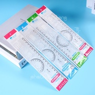 Multi-purpose ruler 20 cm long (angle ruler, ruler, drawing ruler,... ) - Great Wholesale