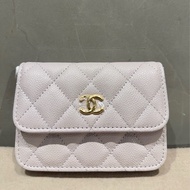 Chanel淡紫零錢鏈包