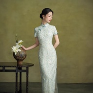 IBUY IBUY 2026 Spring Summer New Cheongsam National Style Temperament Long New Style Daily Floral Im