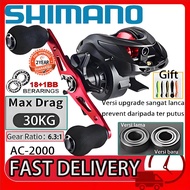 SHIMANO Reel BC Baitcasting Reel BC Reel Casting Reel 30kg High Speed Ratio Metal Fishing Reel
