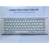 Sony VPC-EA43FX VPCEA43FX VPC-44FX Keyboard white - 100% new - Accessories