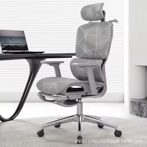 Ergonomic Gaming Office Chair Height Adjustable Reclining Backrest Lumbar Support Home Office Ergono