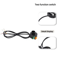 7/8" e-Bike Motorcycle Handlebar Switch Engine Electric Start Horn Light Push Button Motorbike Acces