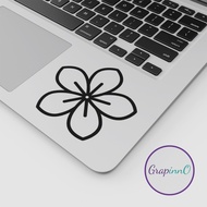 Decal Sticker Flower Origami Flower Laptop Sticker
