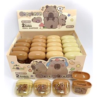 Cutie Capybara Double Hole Sharpener 80015
