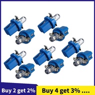 10x LED BULB METER DASH B8-5D T5 lamp with holder BLUE TUNING auto car light