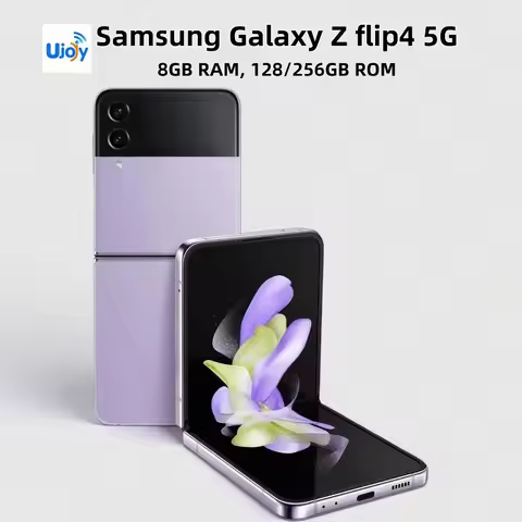 Samsung Galaxy Z Flip 4 5G 8GB 128/256GB Support NFC Network Unlocked Android Refurbished Foldable S