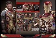 全新啡盒未開 hot toys hottoys mms759d66 ironman mk42 deluxe version 合金