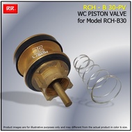 RCH - B 30-PV WC piston valve for Model RCH-B30 | Replacement part (concealed type)