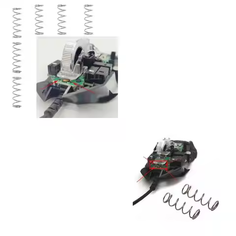 Set Of 10 Mouse Springs For G500 G502 G700S M705 MX1100 M950 Metal Scroll Wheel Pulley Springs Set