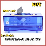 Blue Water Tank For ILIFE V3 V5S X5 V5S Pro V50 V55 Sweeping Robot Vacuum Cleaner Water Box Replacem