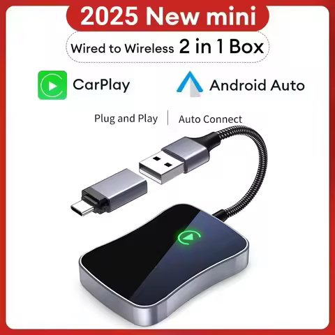 Wireless Carplay Adapter Apple Carplay 2024 Upgrade Plug & Play for Factory Wired Carplay Cars from 