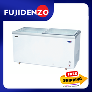 Fujidenzo IFD-18GDF2 18 cu. ft. HD Inverter Sliding Glass Top Freezer