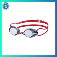 SWANS Swimming Goggles SR-7M SMSI Smoke × Silver Mirror Racing Non-Cushion for Ages 12 and Up [Direc