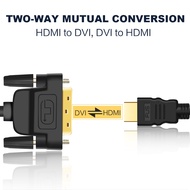 HDMI to DVI HDMI DVI-D cable 24 + 1 pin 1080p DVI D male to HDMI male adapter