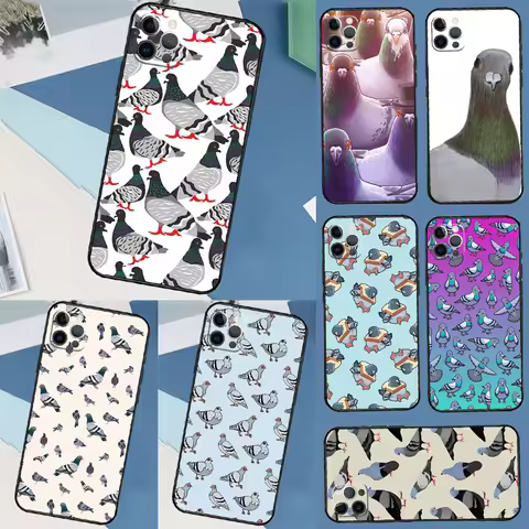 The Pigeons Case For Xiaomi 15T 14T 13T Pro 14 15 17 Ultra POCO F8 Ultra F7 F5 F6 X5 X6 X7 X8 Pro Co
