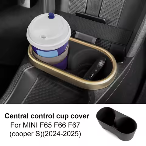 For Mini Cooper S F65 F66 F67 2024 2025 Car Cup Limiter Car Center Console Storage Box Car Cup Holde