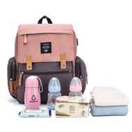 LEQUEEN USB Diaper Bag Baby Care Stroller Large Mom Backpack Mummy Maternity Wet Bag Waterproof Baby Pregnant Bag Nursing Bags