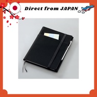 KOKUYO Notebook Cover Planner Systemic Compatible with Ring Notebook Black A5 B Ruled 50 Sheets No-6
